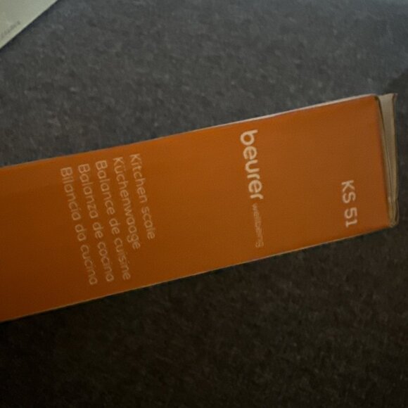 Beurer wellbeing kitchen scale. German engineering. New in box. - Picture 6 of 6